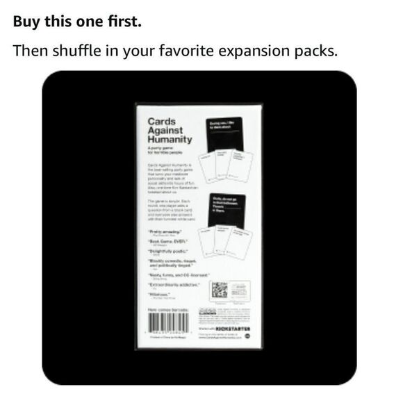 NEW Sealed Cards Against Humanity First Set Blank Cards Card Game For Horrible - Picture 7 of 10